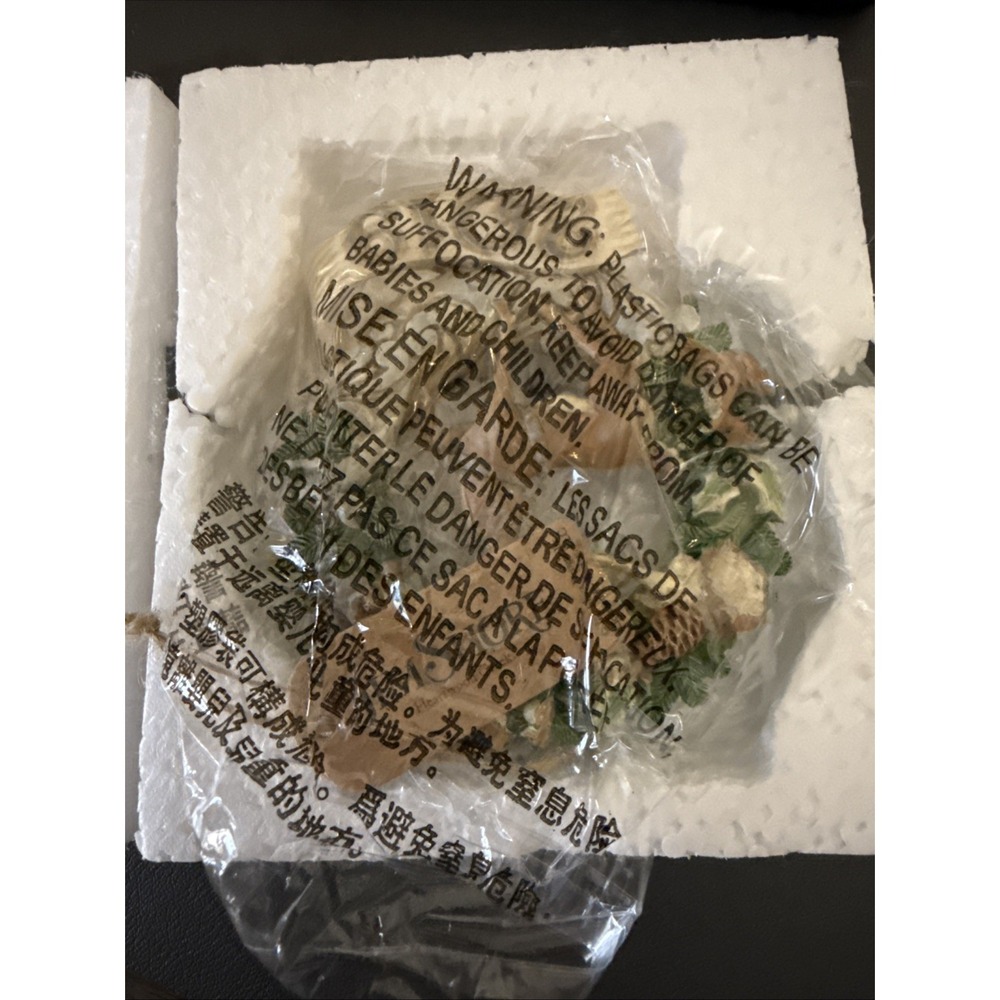 Jim Shore Heartwood Creek Woodland Dated 2019 Deer Wreath Ornament 6004175 - Picture 4 of 6